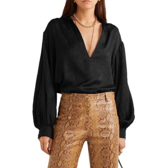 NILI LOTAN
Joey silk-jacquard blouse, XS - Picture 3 of 13